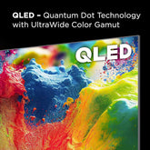 TCL 65-Inch Q7 QLED 4K Smart Google TV (65Q750G) 2023 Model with Dolby Vision & Atmos, HDR Ultra, 120Hz, Game Accelerator up to 240Hz, Voice Remote